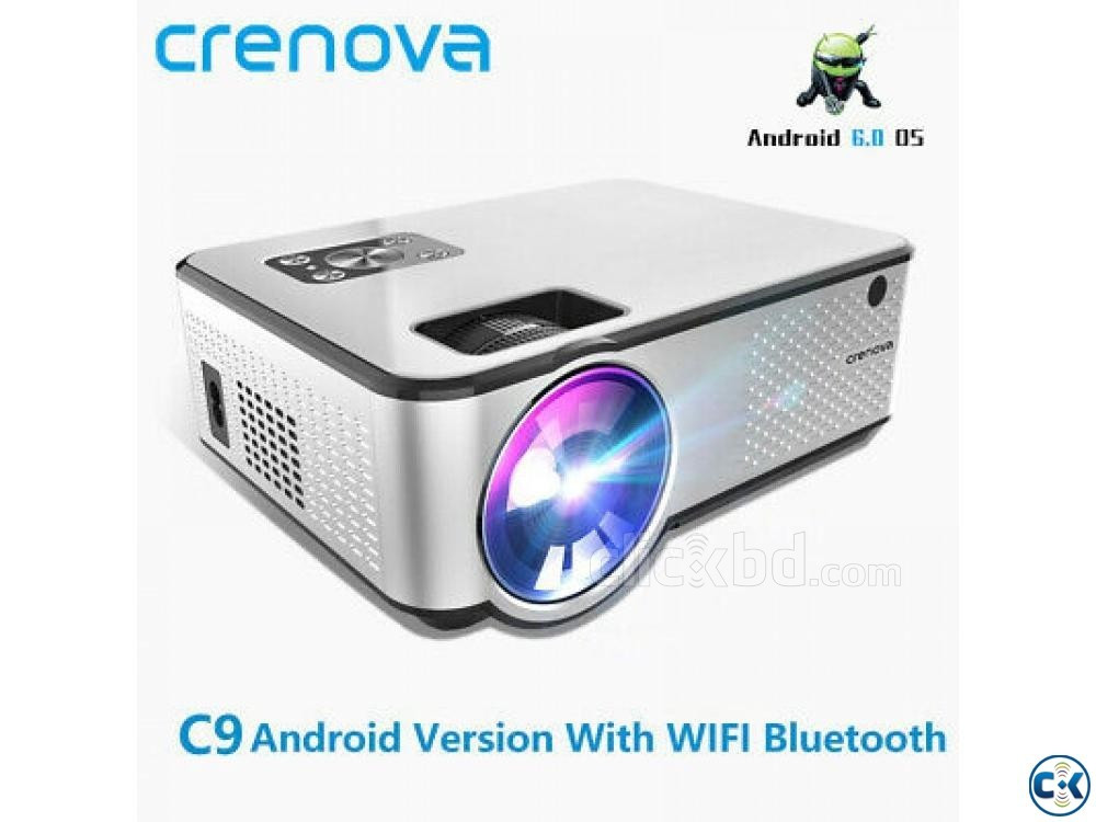 Cheerlux C9 2800 Lumens Android Wi-Fi Mini LED Projector with Built-in TV Card