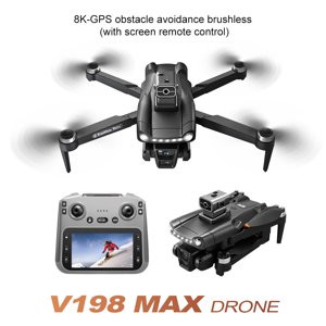GPS V198 MAX Drone 8k professional camera With 5G WiFi Brushless laser 6
